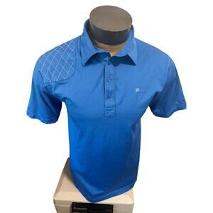 Travis Mathew Mens Small Short Sleeve Blue Polo